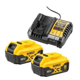 Cargador y baterías DeWALT DCB1104P2-QW 18V 5Ah