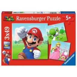 Puzzle Ravensburger Super Mario 49 piezas para colorear