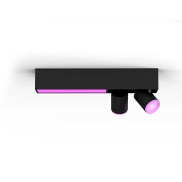Plafón Inteligente Philips Hue Centris Negro con 2 Focos Ajustables