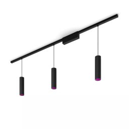 Kit de Iluminación Inteligente Philips Hue Perifo Techo Recto Negro 3 Lámparas