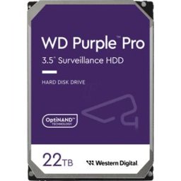WESTERN DIGITAL WD221PURP - Disco duro de 22 TB WD Púrpura Pro - Vídeo