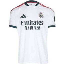 Adidas Camiseta de fútbol para hombre REAL Home blanco L
