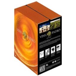 Vins Padro Bag in Box Vins Padró Tinto 5L - Vino Tinto de España 13% Vol. Ideal para Disfrutar en Casa