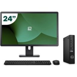 Pack Dell 5090 Micro i5 11500T 16GB SSD 256GB + LCD 24" + Tecl y Ratón Inalámbrico + WiFi