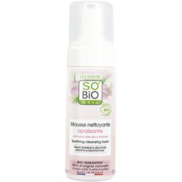 SO'BiO étic Espuma Limpiadora Calmante Hipoalergénica 150 ml