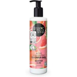 Organic Shop Gel de Ducha Activo de Toronja y Lima 280 ml