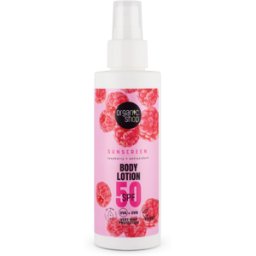 Organic Shop Sunscreen Loción Corporal con Frambuesa SPF 50 150 ml