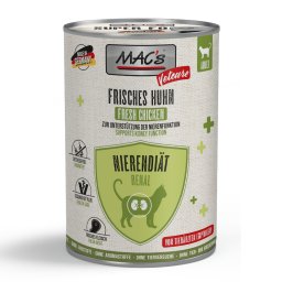 MAC's CAT Vetcare Kidney Diet 24 x 400 g - Pack Ahorro - Pollo fresco