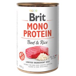 Brit Mono Protein 6 x 400 g - Vacuno con arroz