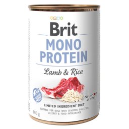 Brit Mono Protein 6 x 400 g - Cordero con arroz