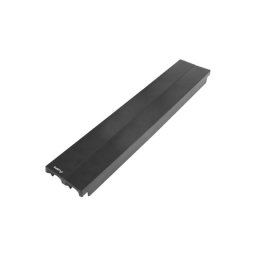 Panel obturador Lanberg AKP-1402-B 2U 19" plástico sin herramientas negro