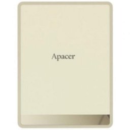 SSD Externo Apacer AS724 1TB 500MB/s USB 3.2 Gen2 Antigolpes Crema Ultraligero
