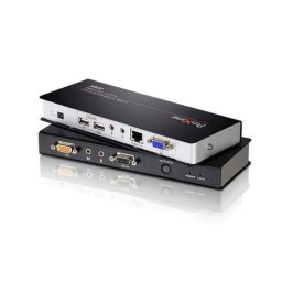 Extensor KVM Aten CE770 VGA Audio USB Cat 5 Deskew 300 m rack