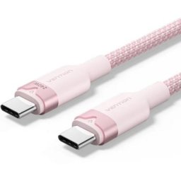 Cable USB-C Vention TRI 5A 240W 2m Rosa