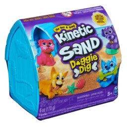 Arena Kinética Infantil Doggie Dig de Kinetic Sand con Perro Multiusos