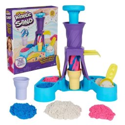 Juego de Arena Kinetic Sand Helados 400 g 2 Conos y Herramientas
