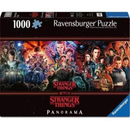 Puzzle Panorama Ravensburger Stranger Things 1000 piezas