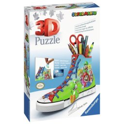 Puzzle 3D Ravensburger Zapatilla Super Mario 108 piezas