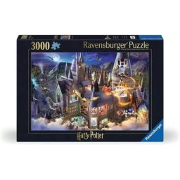 Puzzle Ravensburger Hogwarts Interior 3000 piezas Fantasía 14 años