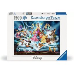 Puzzle Ravensburger 1500 piezas Disney Libro de Cuentos Mágico
