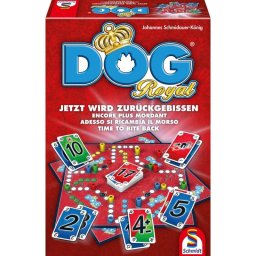 Juego de mesa Schmidt Spiele Dog Royal, familiar, 2-6 jugadores, 45 min