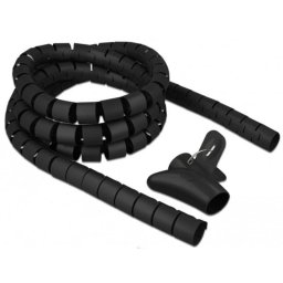 Manguera de cable DeLOCK 18838 Negro Polietileno 3 cm
