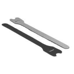 Presilla de sujeción para cables DeLOCK 18264 Nylon Gris 240 mm 10 piezas