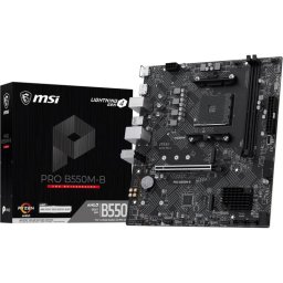 Placa Base MSI PRO B550M-B B550 AM4 DDR4 micro ATX PCIe 4.0 64 GB RAM