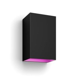Aplique mural para exteriores Philips Hue White and Color ambiance Resonate Negro