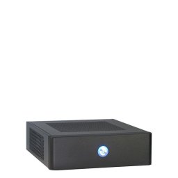 Caja HTPC Inter-Tech ITX-601 Mini-ITX Negra 60 W Fuente Externa 2 Bahías 2,5