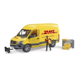Furgoneta BRUDER 02671 DHL Escala 1:16 Amarilla