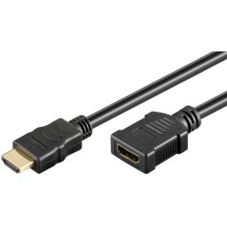 Cable de extensión HDMI 2.1 Goobay 76271 2 m Negro