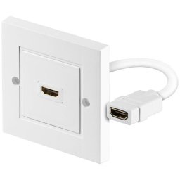 Caja de conexiones HDMI Goobay 51722 Blanco