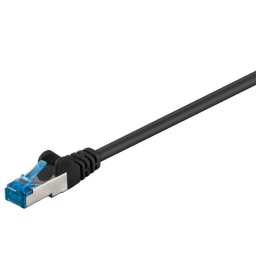 Cable de red Goobay Cat6a S/FTP 20 m Negro