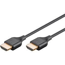 Cable HDMI Goobay 75293 1 m 4K @ 60Hz Negro