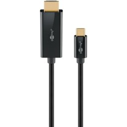 Adaptador de cable USB-C a HDMI Goobay 75698 3 m 4K 60 Hz