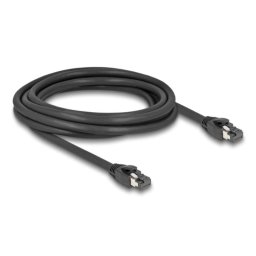 Cable de red DeLOCK RJ45 Cat.8.1 S/FTP 3 m hasta 40 Gbps negro