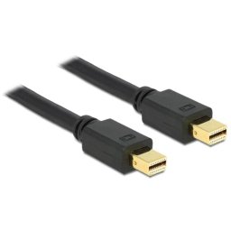 Cable DisplayPort DeLOCK 83474 1,5 m Mini DisplayPort a Mini DisplayPort Negro