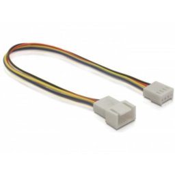 Cable Alargador Ventilador 4 Pines PWM DeLOCK 0,2 m