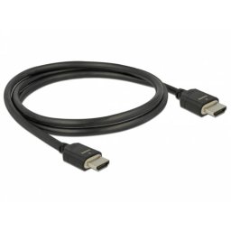 Cable HDMI Delock 85293 1 m 48 Gbps 8K Ultra HD Negro