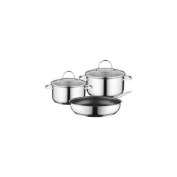 Kit de cacerolas Bosch HEZ9SE030 5 piezas acero inoxidable