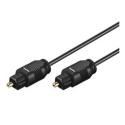 Cable de audio Goobay AVK 216-050 Toslink 0,5 m Negro