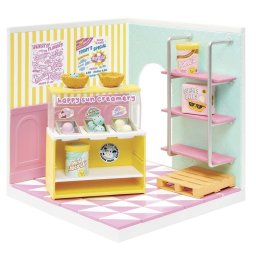 Set de Juguetes Miniverse Make It Mini Heladería MGA ENTERTAINMENT Multicolor Plástico