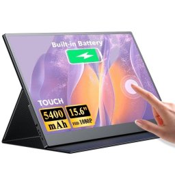 Monitor Uperfect 15,6" FullHD 60Hz IPS Táctil Portátil USB-C VESA