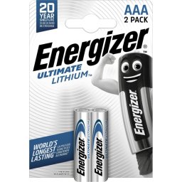 Energizer Ultimate Lithium Pilas AAA L92 2 Unidades