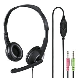 Hama HS-P150 Auriculares con Micrófono Negro