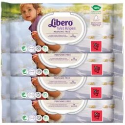 Libero Wet Wipes Pack 4x64