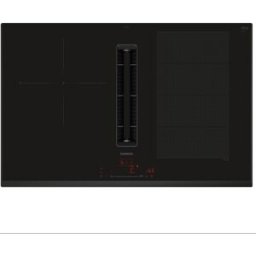 Siemens Placa inducción con extractor integrado, 4 zonas de cocción - EX851HJ26E. Negro
