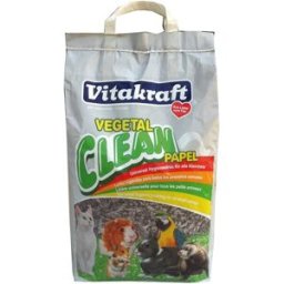 Vitakraft Lecho para mascotas Vegetal Clean Papel. (10 litros)