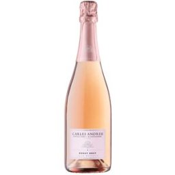 Carles Andreu Rosat Trepat Brut - Vino espumoso rosado de España con 11,50% de graduación